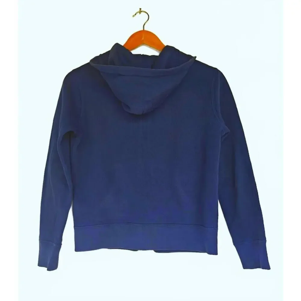 Polo Youth Zip Up Hoodie in Royal - Size M